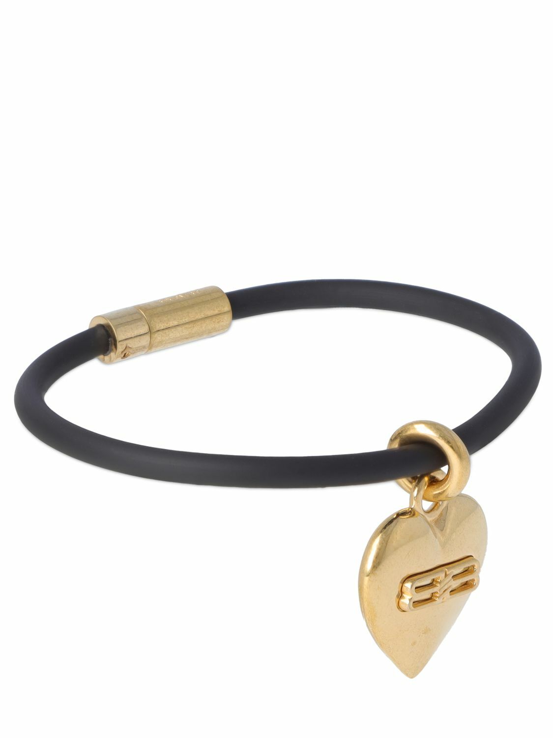 BALENCIAGA - Bb Icon Heart Brass Bracelet Balenciaga