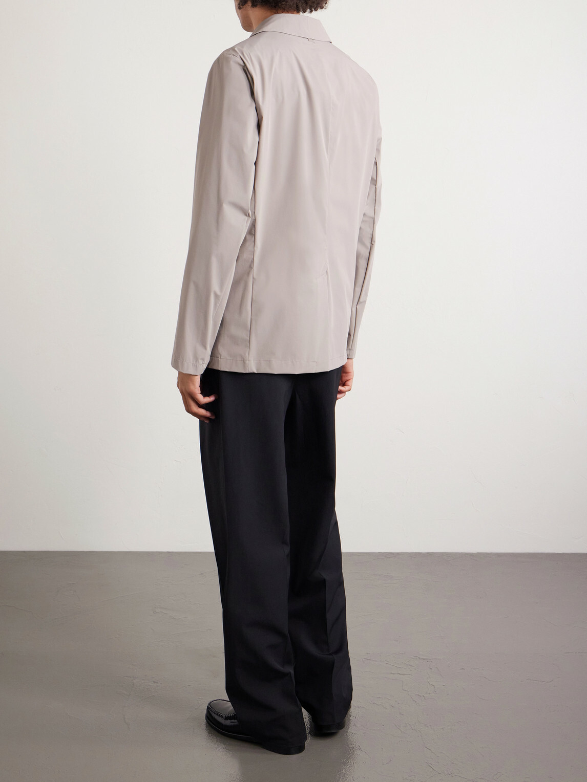 Herno - Slim-Fit Shell Blazer - Neutrals