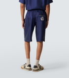 Dolce&Gabbana Silk satin bermuda shorts