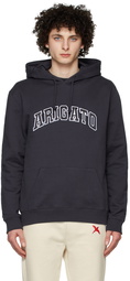 Axel Arigato Black College Logo Hoodie