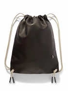 Rick Owens - Embellished Full-Grain Leather Backpack