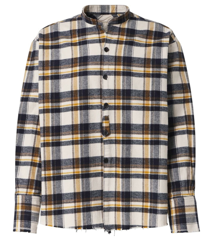 Photo: Greg Lauren Plaid cotton shirt