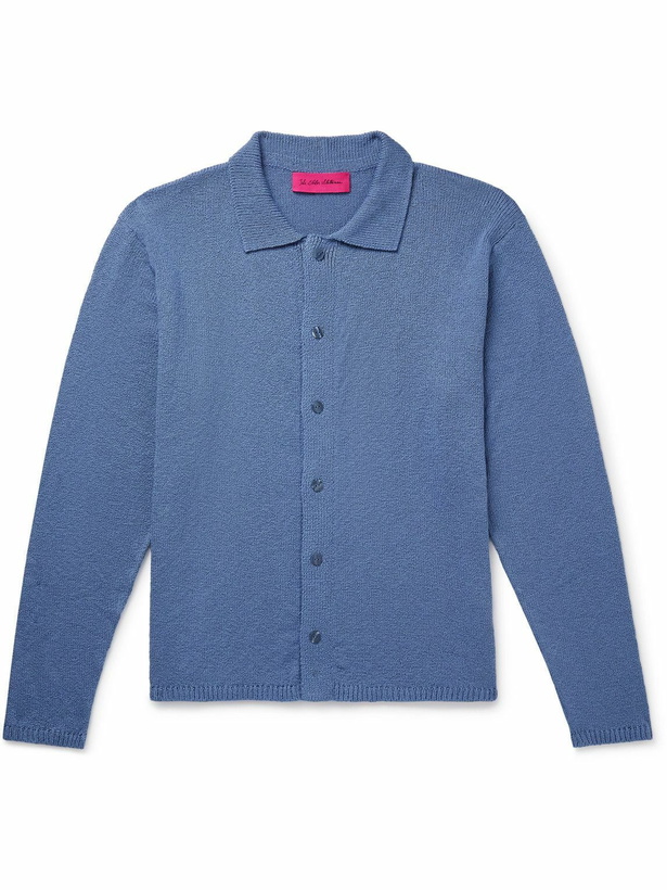 Photo: The Elder Statesman - Nora Lite Cotton Cardigan - Blue