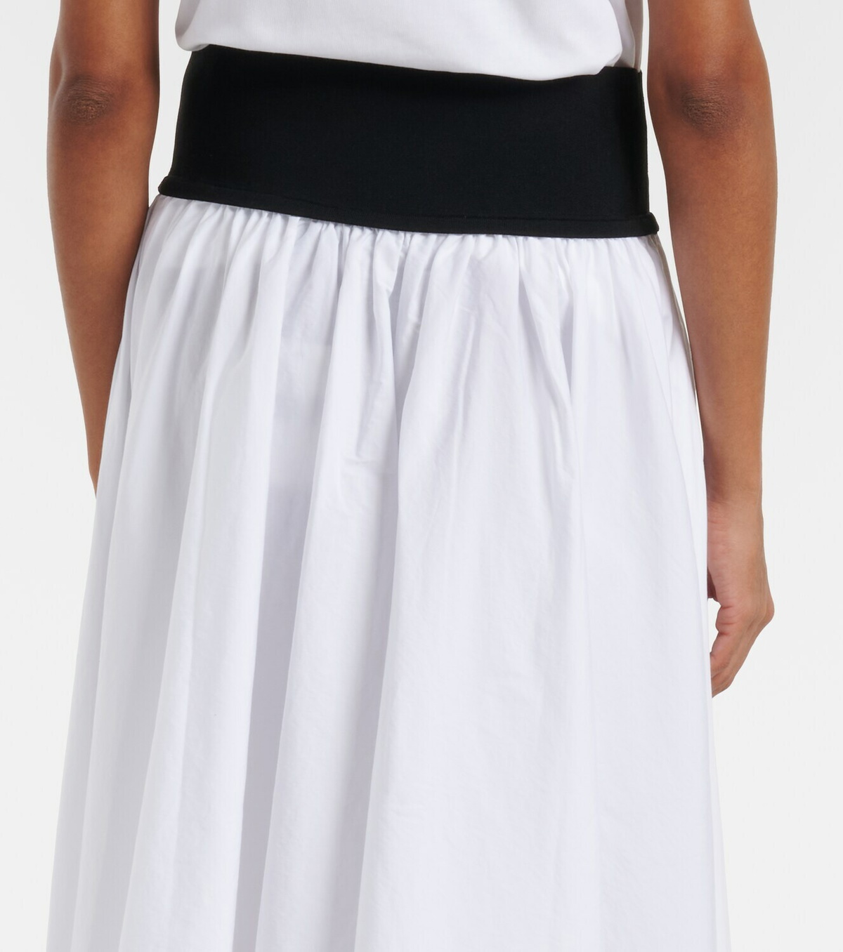 Polo Ralph Lauren Paneled midi skirt