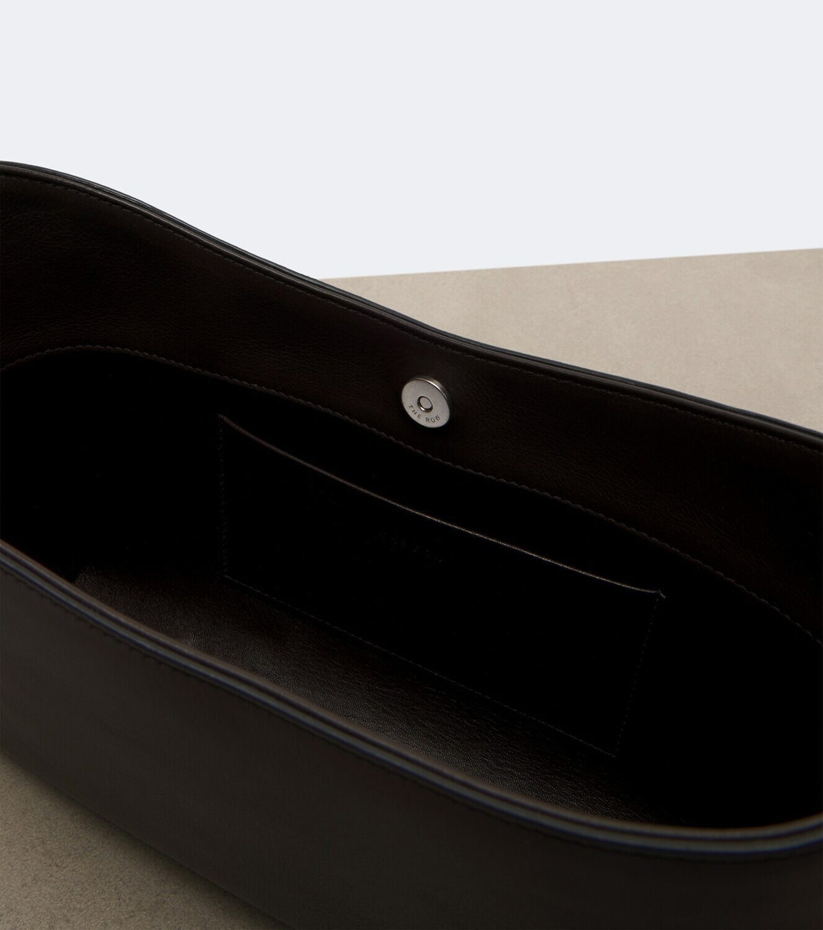 The Row Alma Small leather shoulder bag