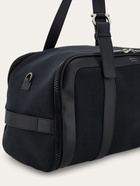 Ferragamo Mens Foldable weekend bag in Black