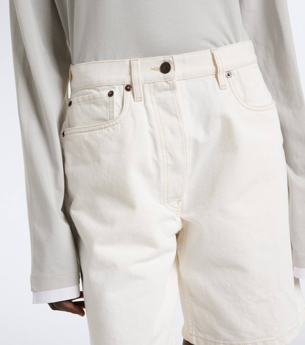 Prada Denim Bermuda shorts