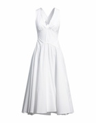 Alaïa Womens Midi dress in White