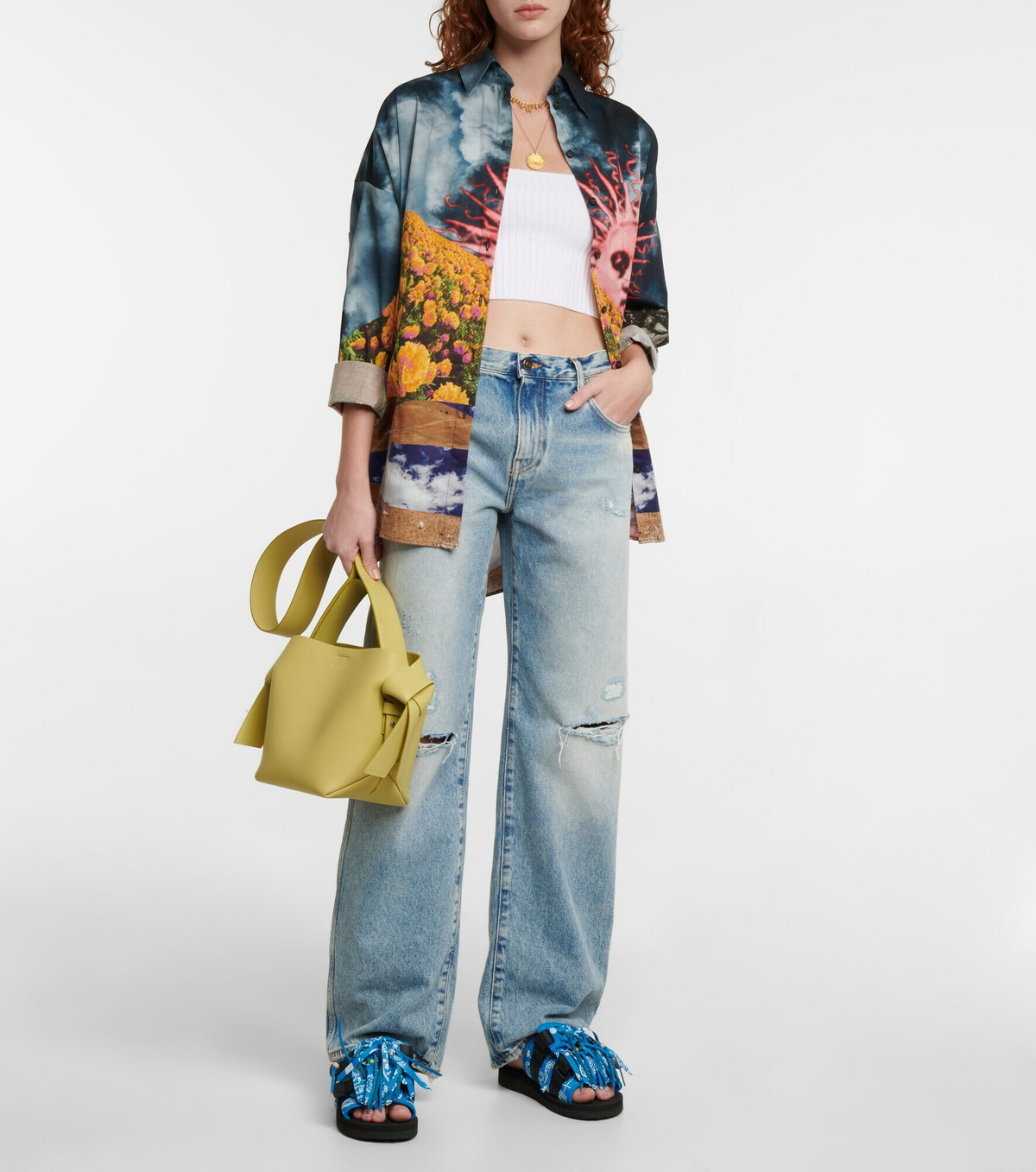 Alanui - x Suicoke fringed sandals
