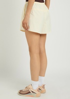 Spence Steffi Shell Shorts White