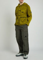 C.P. Company Straight-leg Cotton-poplin Cargo Trousers Dark Grey