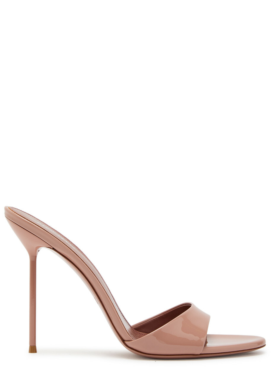 Paris Texas Lidia 105 Patent Leather Mules Pink