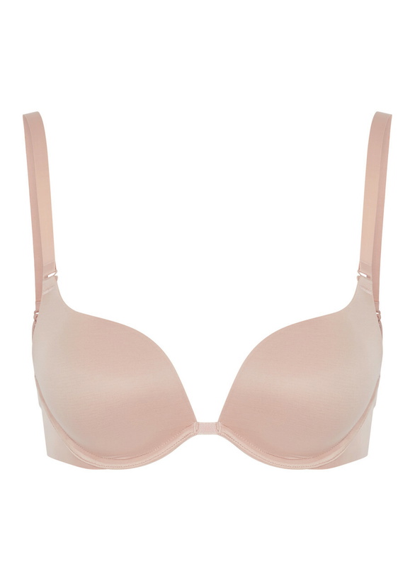 Photo: Wolford Sheer Touch Satin Push-up bra Rose