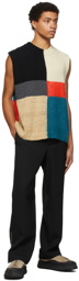 Jil Sander Multicolor Knit Vest