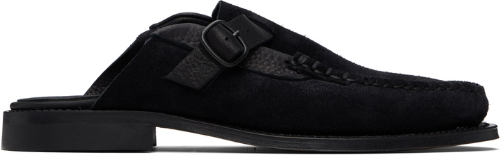 Photo: HEREU Black Barraca Slip-on Loafers