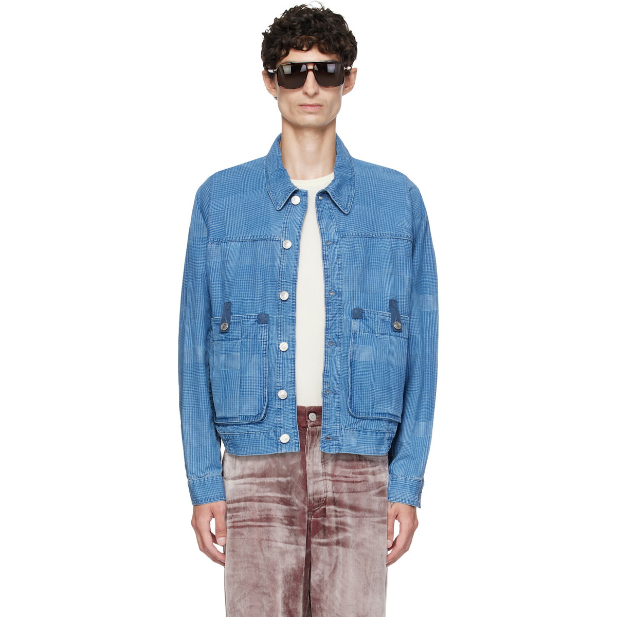 Isabel Marant Blue Darlane Denim Jacket