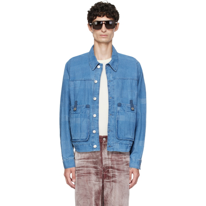 Photo: Isabel Marant Blue Darlane Denim Jacket