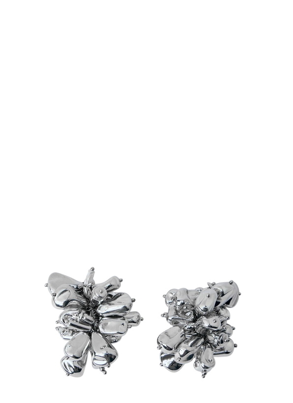 Photo: Dries Van Noten Sculptural Metal Earrings