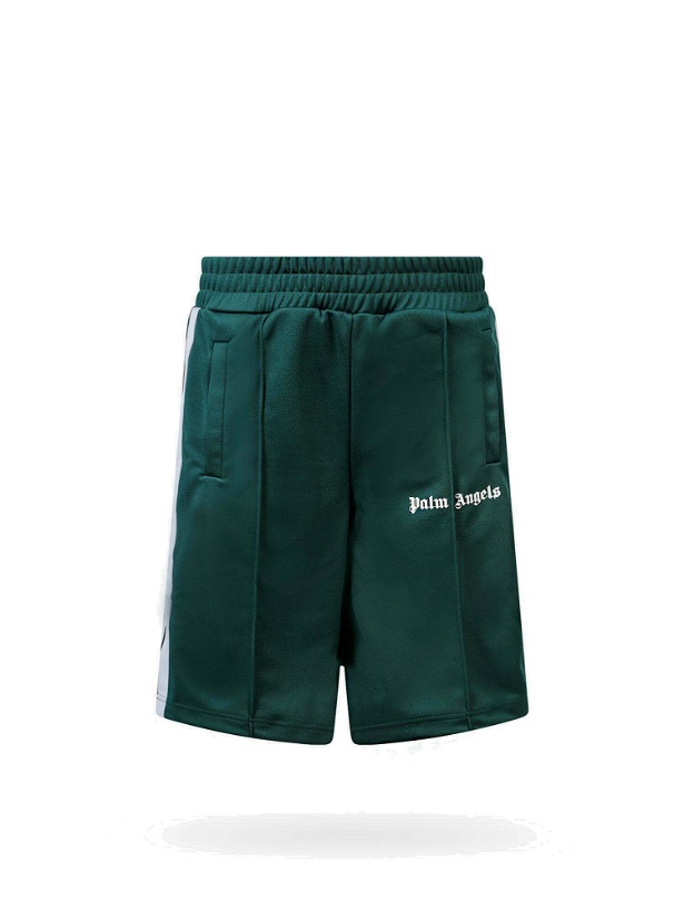 Photo: Palm Angels Bermuda Shorts Green   Mens