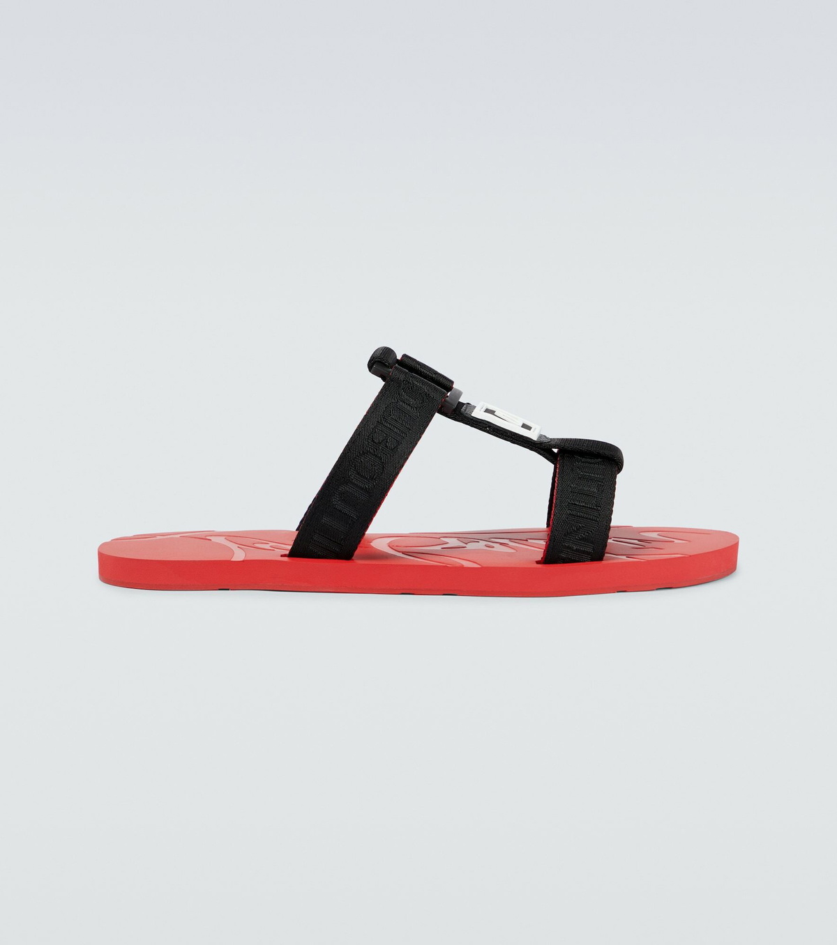 【Christian Louboutin】 Leather logo sandals Christian Louboutin - Leather logo sandals Christian Louboutin