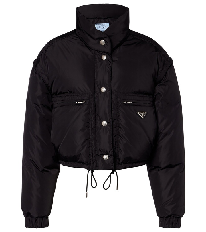 Photo: Prada Re-Nylon cropped down jacket