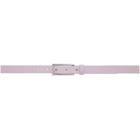 Paul Smith Purple Skinny Belt