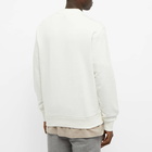 Moncler Men's Logo Classic Crew Sweat in Off-White