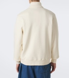 Orlebar Brown Wyatt cotton jersey half-zip sweatshirt