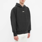 Maison Margiela Men's Name Tag Hoody in Black