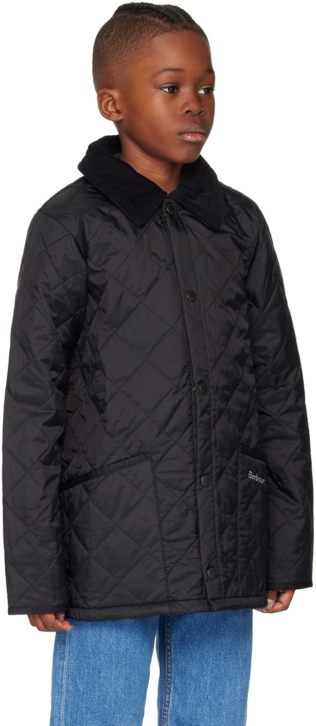 Barbour Kids Black Liddesdale Jacket Barbour