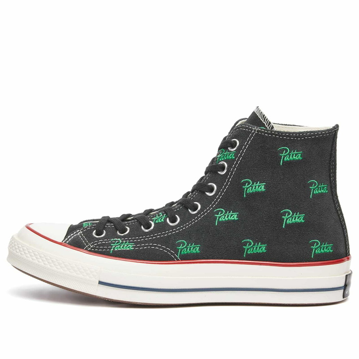Photo: Converse Men's x PATTA Chuck 70 in Black