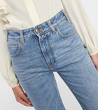 Chloé High-rise straight jeans