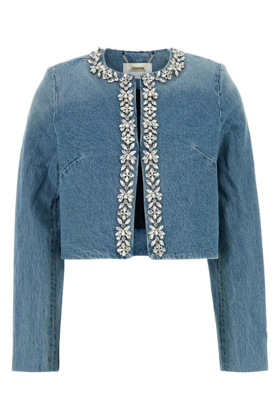 Photo: Zimmermann Crush Embellished Denim Jacket