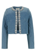 Zimmermann Crush Embellished Denim Jacket