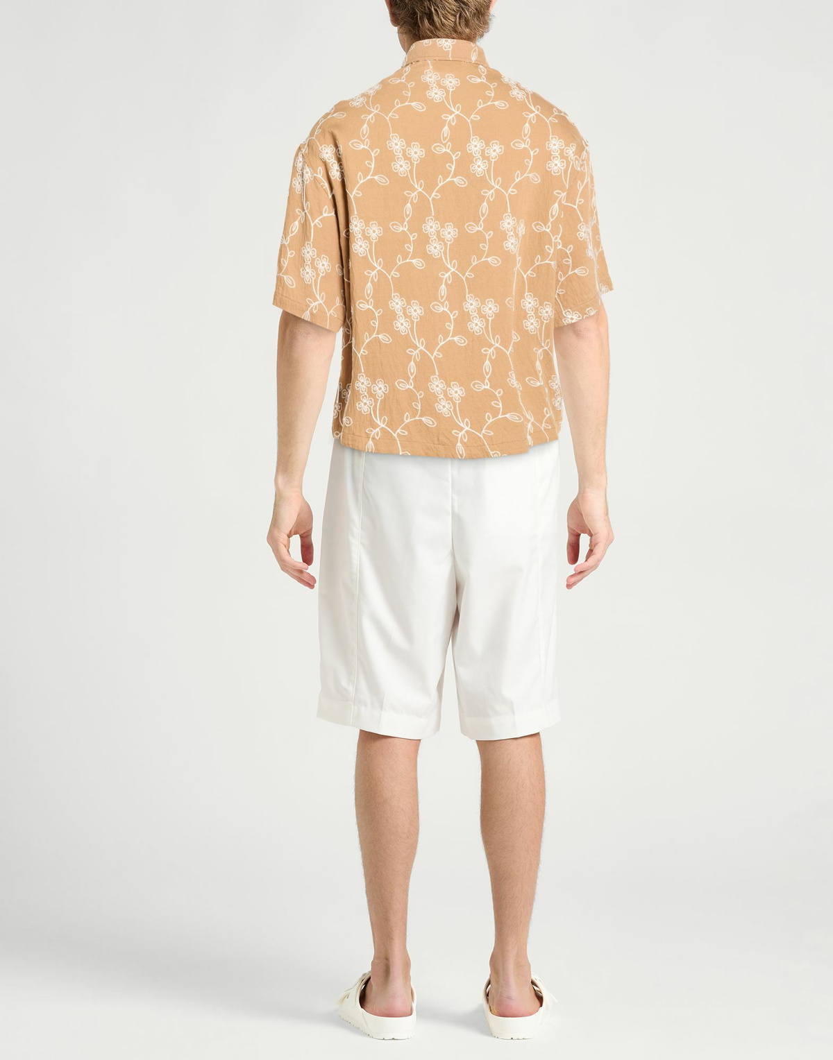 Berna Mens Shirt Camel