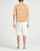 Berna Mens Shirt Camel