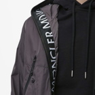 Moncler Men's Junichi Concealed Logo Hooded Windbreaker in Brown