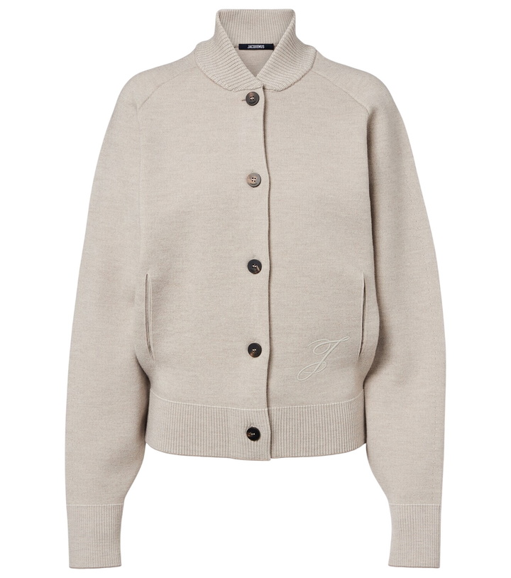 Photo: Jacquemus Lavande wool-blend cardigan
