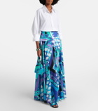 Pucci Vivara cotton maxi skirt