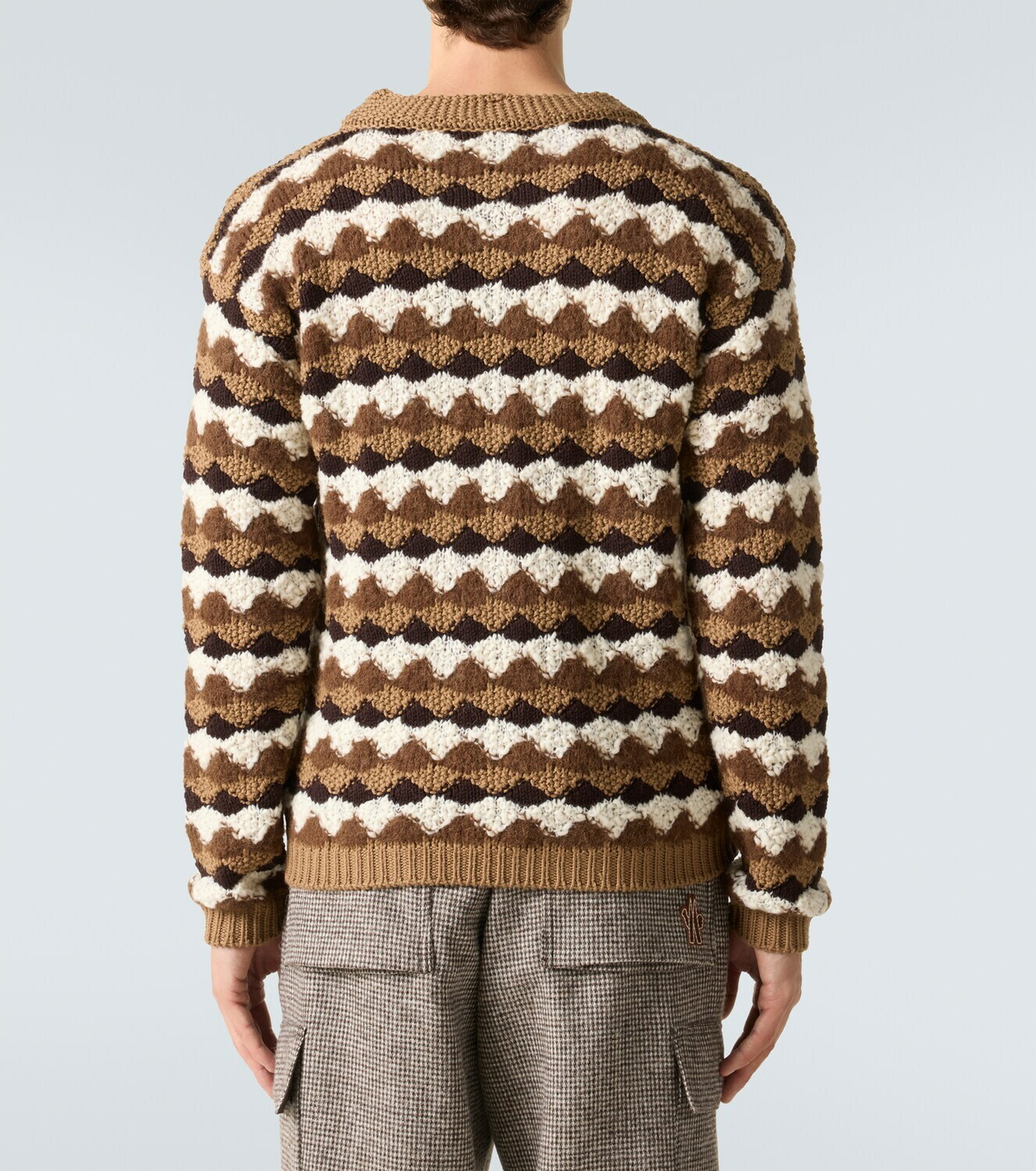 Moncler Grenoble Wool and alpaca-blend jacquard sweater