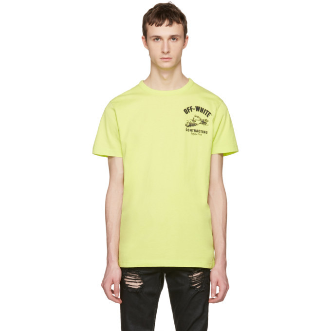 Off white hot sale construction shirt