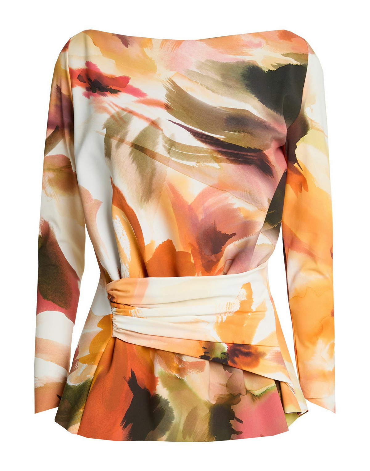 Chiara Boni La Petite Robe Womens Top in Orange