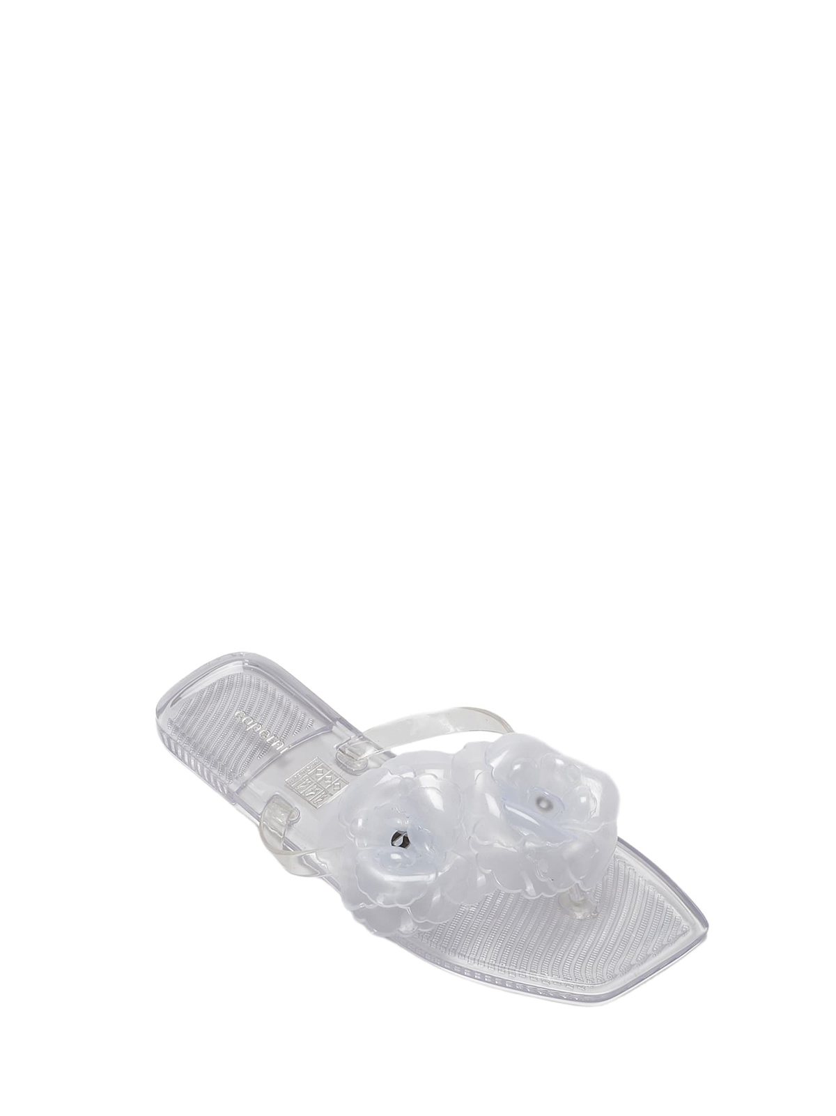 【関税&送料込】Coperni Transparent Silicone Flower Flip-Flo Transparent silicone flower flip-flops – Lord & Taylor