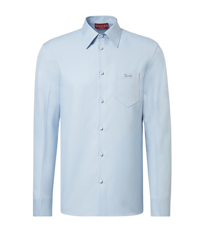 Photo: Gucci Horsebit shirt