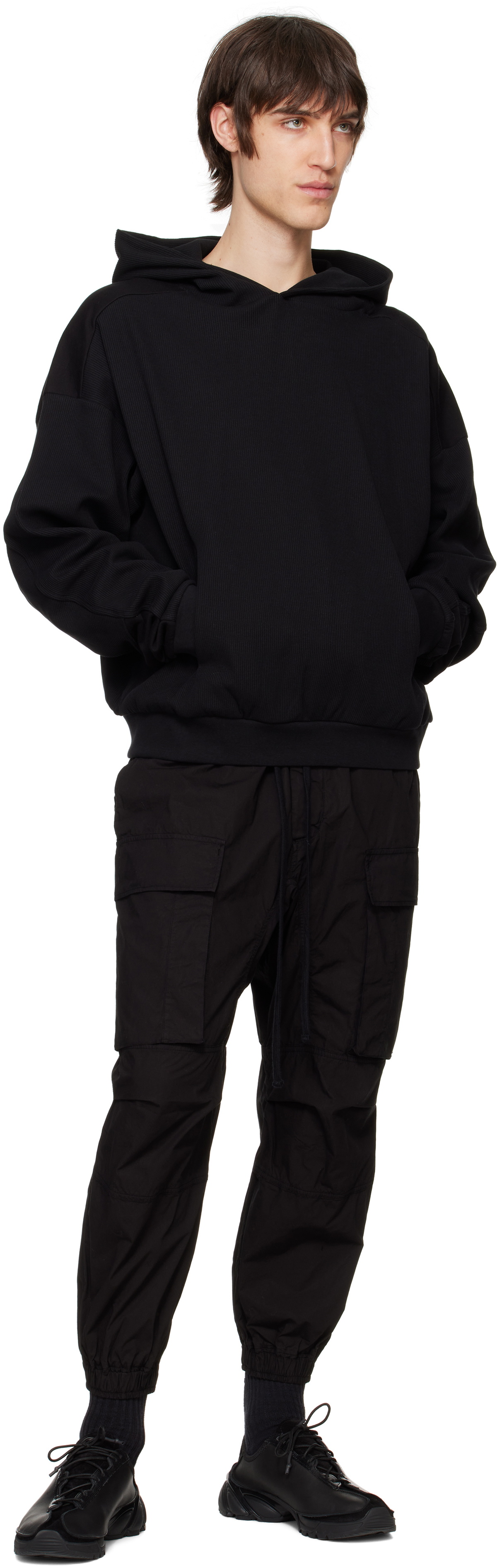 パーカー・フーディ THOM KROM Men Hoodies MS183 BLACK thom/krom Black M S 183 Hoodie thom/krom