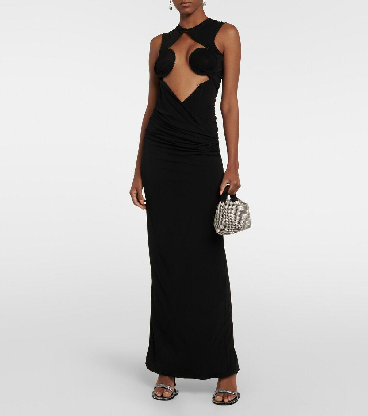 【Christopher Esber】カットアウトジャージ maxiスカート CHRISTOPHER ESBER Buckled cutout jersey maxi skirt | NET-A