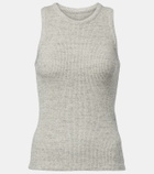 Bottega Veneta Ribbed-knit cotton tank top