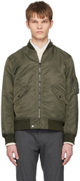 Theory Khaki Flight Bomber Jacket