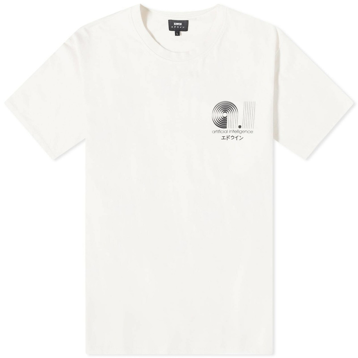 Photo: Edwin Men's Essays On Automatics T-Shirt in Whisper White