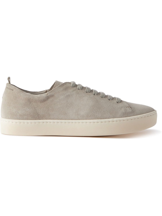 Photo: Officine Creative - Kreig Suede Sneakers - Gray